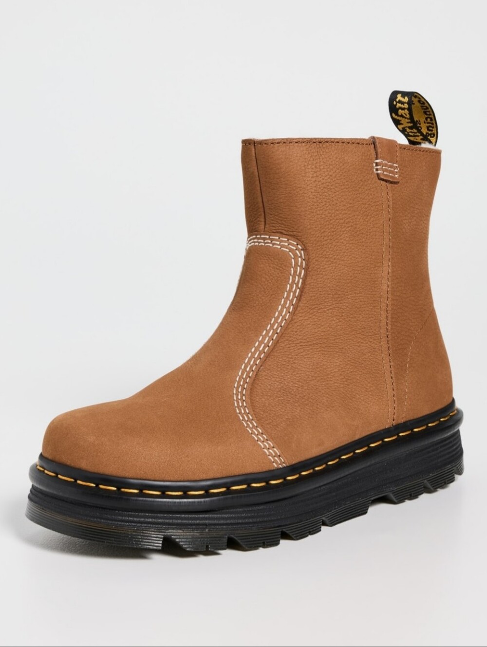 Dr. Martens Zebzag Rigger Boots Desert  Brown Women's Size 10 NEW